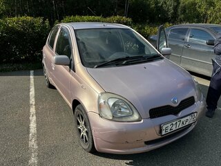 2000 Toyota Vitz I (P10), розовый, 263000 рублей, вид 1