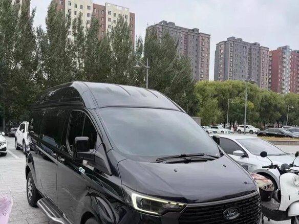 2023 Ford Transit Custom SWB I (China Market), чёрный - вид 1