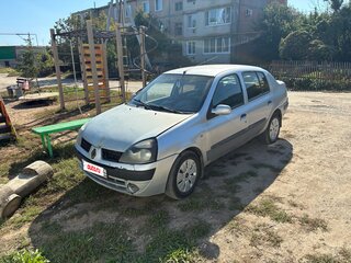 2005 Renault Symbol I Рестайлинг, серебристый, 150000 рублей, вид 1