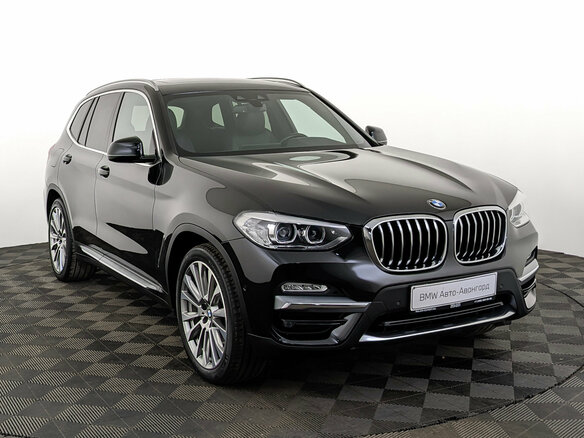 2019 BMW X3 30d xDrive III (G01), чёрный, 4550000 рублей - вид 2