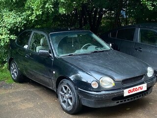 1998 Toyota Corolla VIII (E110), чёрный, 350000 рублей, вид 1