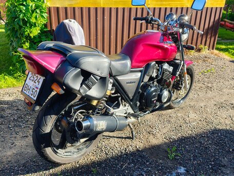 1996 Honda CB 400 Super Four, красный, 315000 рублей, вид 4