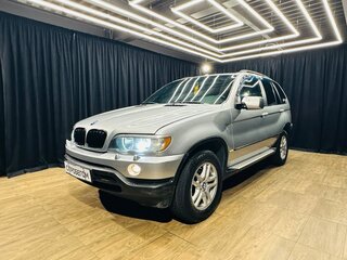 2001 BMW X5 3.0d I (E53), серый, 829000 рублей, вид 2
