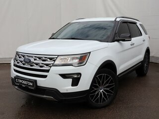 2018 Ford Explorer V Рестайлинг 2, белый, 2799000 рублей, вид 1