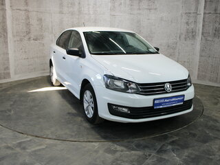2017 Volkswagen Polo V Рестайлинг, белый, 1075000 рублей, вид 3