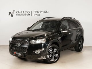 2012 Chevrolet Captiva I Рестайлинг, чёрный, 950000 рублей, вид 1