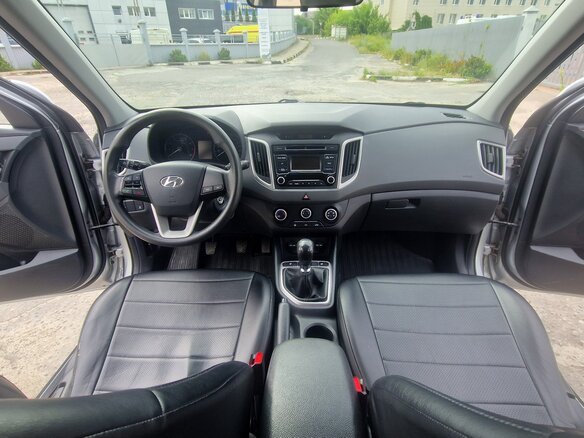 2016 Hyundai Creta I, серебристый, 1250000 рублей - вид 17