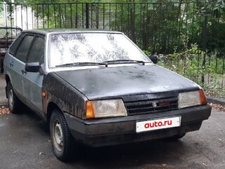 2001 Lada (ВАЗ) 2109, серебристый, 70000 рублей, вид 2