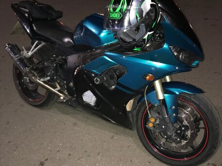 2005 Yamaha YZF-R6, зелёный, 420000 рублей, вид 3