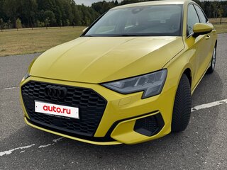 2021 Audi A3 30 TFSI IV (8Y), жёлтый, 1985000 рублей, вид 2