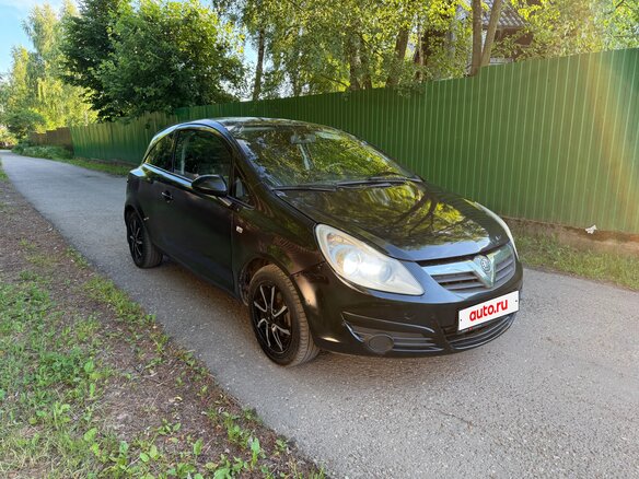 2008 Opel Corsa D, чёрный, 235000 рублей - вид 3