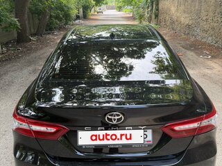 2021 Toyota Camry VIII (XV70) Рестайлинг, чёрный, 2900000 рублей, вид 3