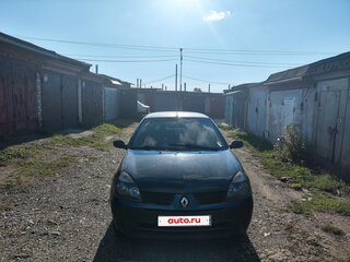 2005 Renault Symbol I Рестайлинг, синий, 230000 рублей, вид 2