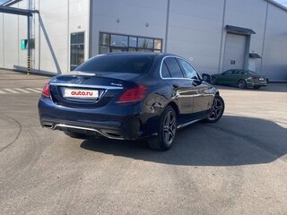 2018 Mercedes-Benz C-Класс 200 IV (W205) Рестайлинг, синий, 2400000 рублей, вид 4