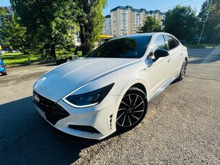 2021 Hyundai Sonata VIII (DN8), белый, 2670000 рублей, вид 2