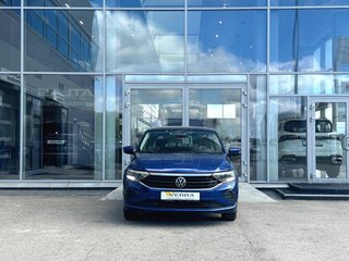 2020 Volkswagen Polo VI, синий, 1700000 рублей, вид 2