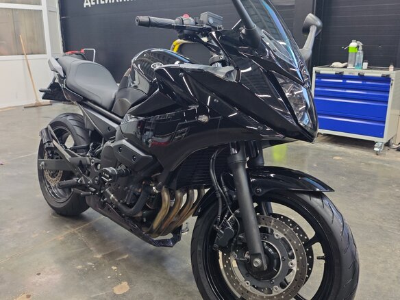 2012 Yamaha XJ6 (FZ6R), чёрный, 530000 рублей