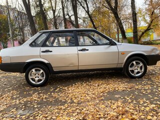 2002 Lada (ВАЗ) 21099, серебристый, 85000 рублей, вид 3