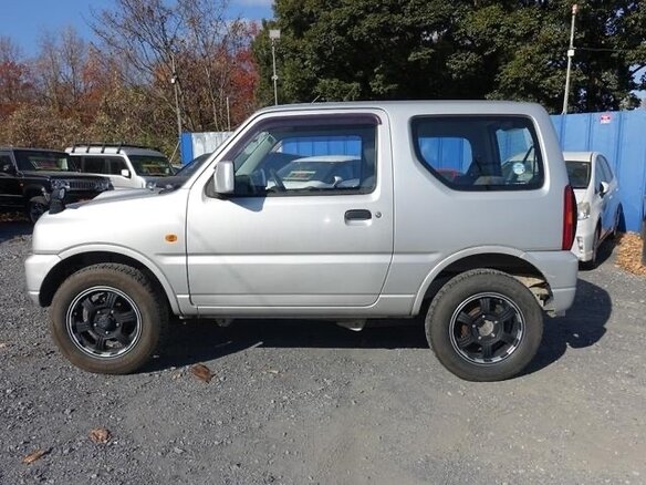 2010 Suzuki Jimny Kei car III Рестайлинг 1, серебристый, 590000 рублей - вид 6
