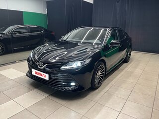 2019 Toyota Camry VIII (XV70), чёрный, 2600000 рублей, вид 3
