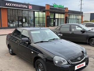 2014 Lada (ВАЗ) Priora I Рестайлинг, чёрный, 340000 рублей, вид 4