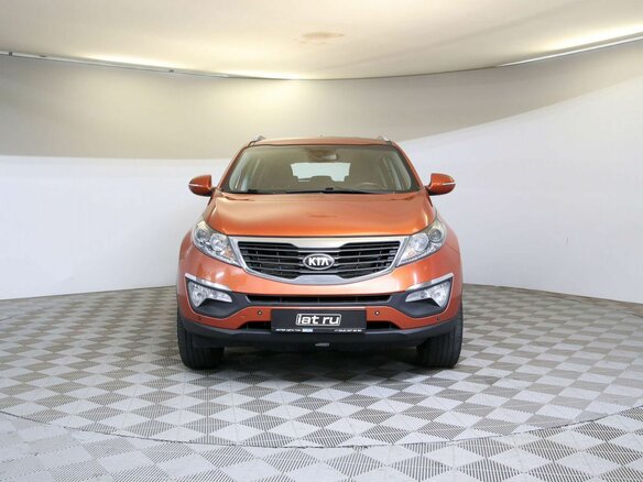 2013 Kia Sportage III, оранжевый - вид 1