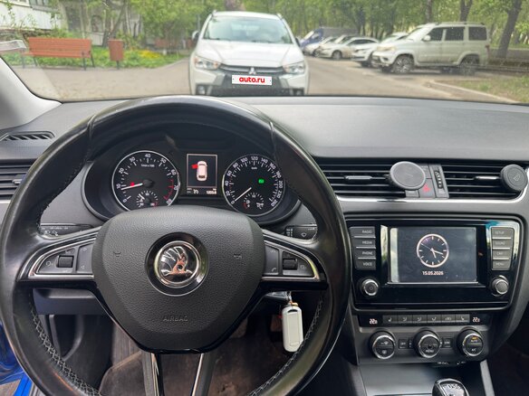 2016 Skoda Octavia III (A7), синий, 1405000 рублей - вид 9