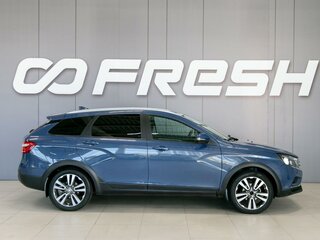2018 Lada (ВАЗ) Vesta SW I, синий, 920000 рублей, вид 5