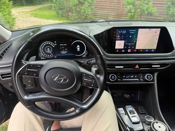 2020 Hyundai Sonata VIII (DN8), чёрный, 2590000 рублей - вид 15