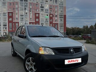 2009 Renault Logan I, серый, 365000 рублей, вид 2