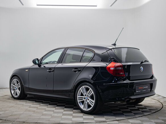 2011 BMW 1 серии 118i I (E81/E82/E87/E88) Рестайлинг, чёрный - вид 6