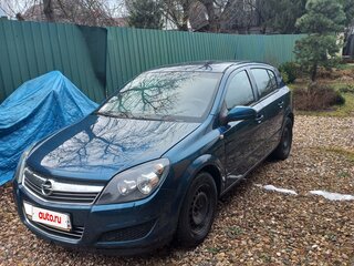 2007 Opel Astra H Рестайлинг, синий, 535000 рублей, вид 1