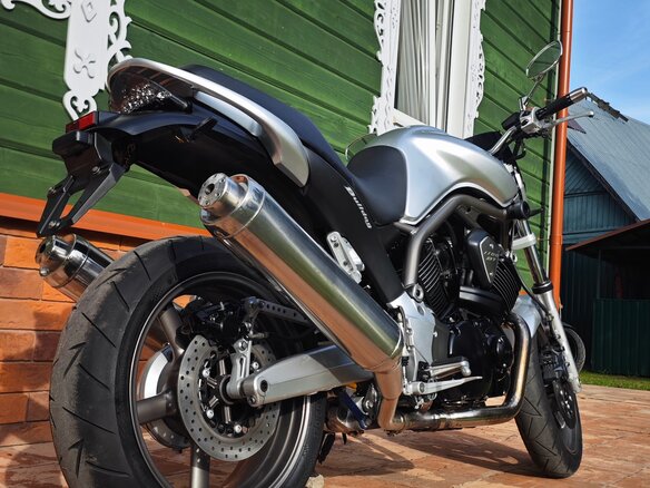 2003 Yamaha BT1100 Bulldog, серебристый, 470000 рублей - вид 14