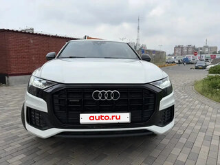 2019 Audi Q8 55 TFSI I (4M), белый, 5500000 рублей, вид 3