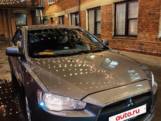 2012 Mitsubishi Lancer X Рестайлинг, серый, 750000 рублей, вид 3