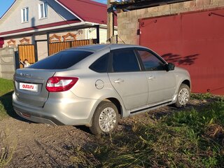 2019 Lada (ВАЗ) Granta I Рестайлинг, серебристый, 414000 рублей, вид 4