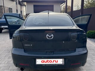 2007 Mazda 3 I (BK) Рестайлинг, чёрный, 445000 рублей, вид 5