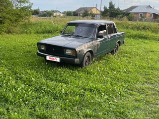 2009 Lada (ВАЗ) 2107, зелёный, 120000 рублей, вид 1
