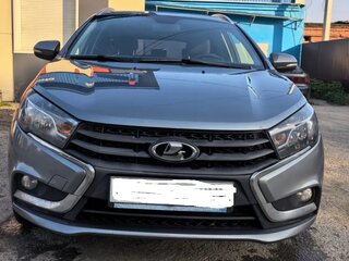 2017 Lada (ВАЗ) Vesta SW I, серый, 777000 рублей, вид 2