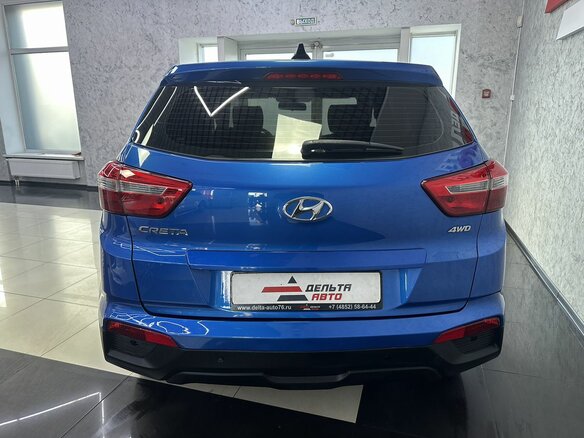 2018 Hyundai Creta I, синий - вид 3