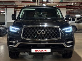 2018 Infiniti QX80 I Рестайлинг 2, чёрный, 3300000 рублей, вид 2