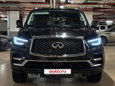 2018 Infiniti QX80 I Рестайлинг 2, чёрный, 3300000 рублей, вид 2