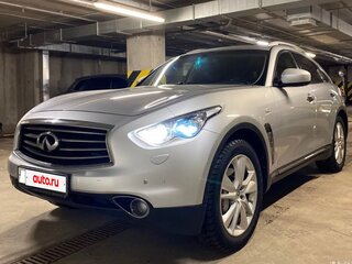 2012 Infiniti FX37 II (S51) Рестайлинг, серебристый, 1590000 рублей, вид 1