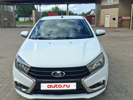 2018 Lada (ВАЗ) Vesta I, белый, 810000 рублей, вид 2