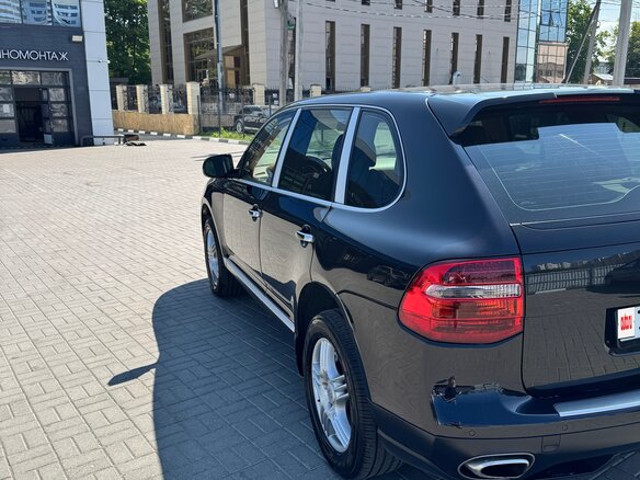 2009 Porsche Cayenne S I Рестайлинг (957), чёрный - вид 5