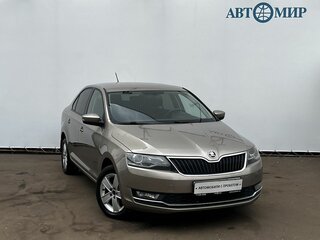 2018 Skoda Rapid I Рестайлинг, бежевый, 1115000 рублей, вид 3