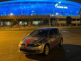 2011 Volkswagen Golf VI, голубой, 600000 рублей, вид 1