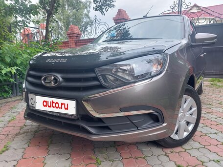 2019 Lada (ВАЗ) Granta I Рестайлинг, коричневый, 950000 рублей, вид 1