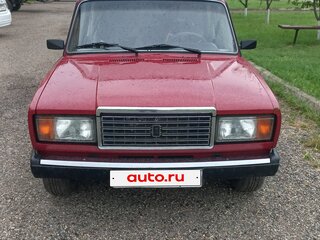 1997 Lada (ВАЗ) 2107, красный, 100000 рублей, вид 2