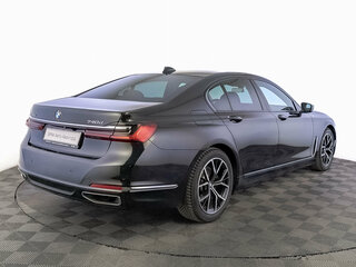 2022 BMW 7 серии 740d xDrive VI (G11/G12) Рестайлинг, чёрный, 5865000 рублей, вид 5